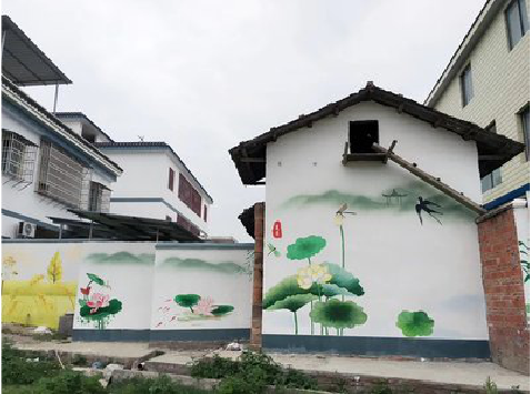 谷城室外墙绘-从选材到保养。