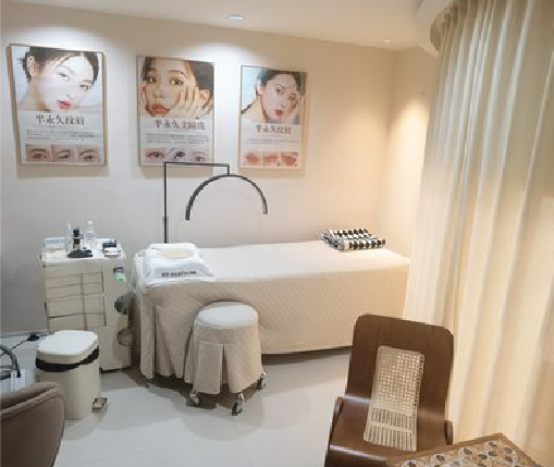 谷城美容店装修小技巧