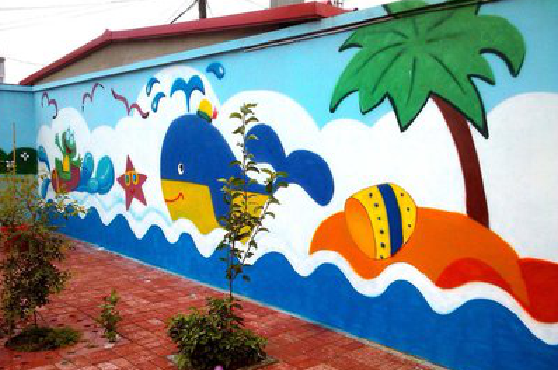 谷城墙体彩绘行业现状