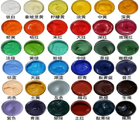 谷城墙绘颜色的选择有讲究。